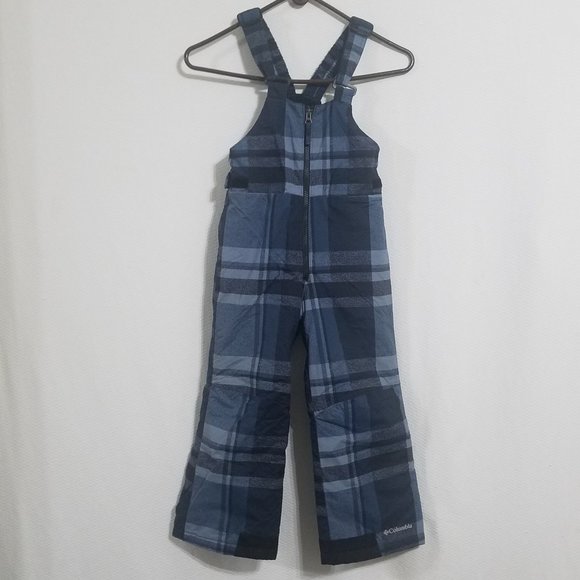 Columbia Boys Girls XS Blue Ski Snow Bibs Pants